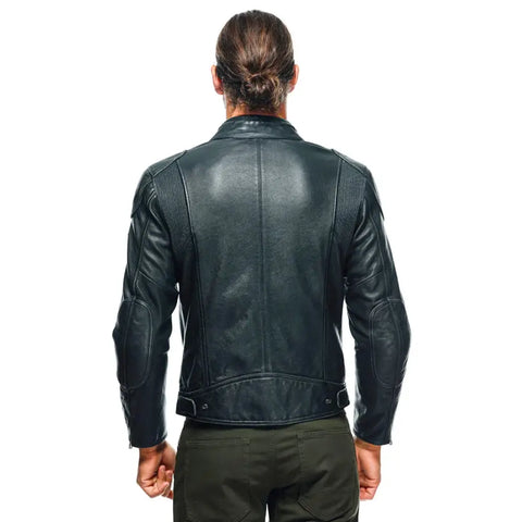 Chamarra de Piel Dainese Atlas Black