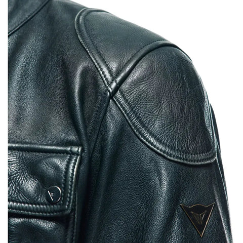 Chamarra de Piel Dainese Atlas Black