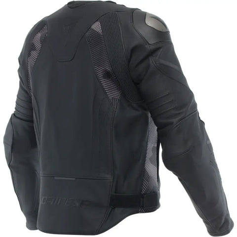 Chamarra de Piel Dainese Avro 5 Black/Anthracite