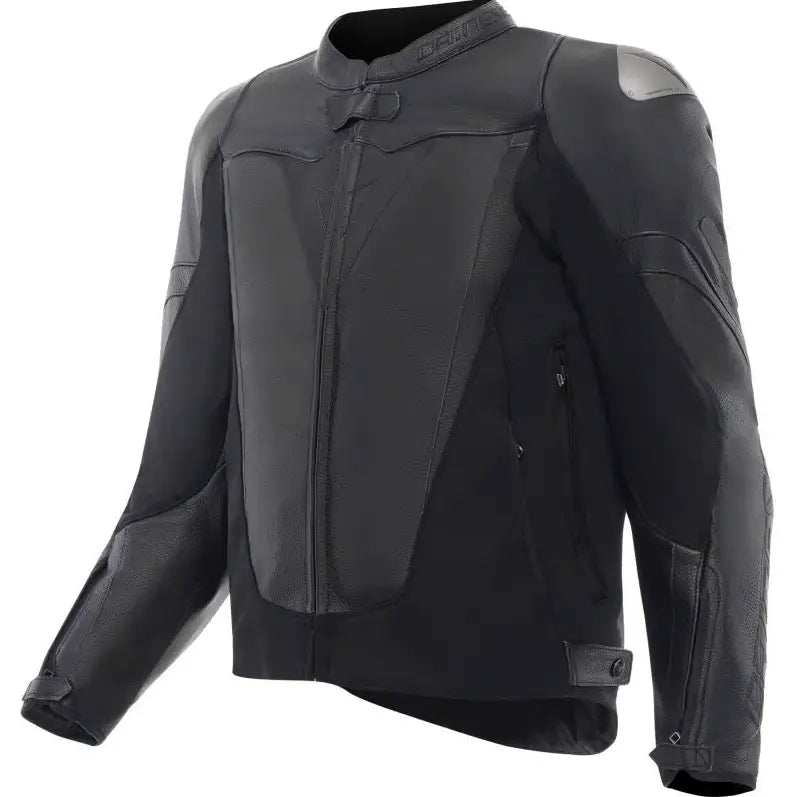 Chamarra de Piel Dainese Avro 6 Black/Black