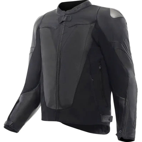 Chamarra de Piel Dainese Avro 6 Black/Black