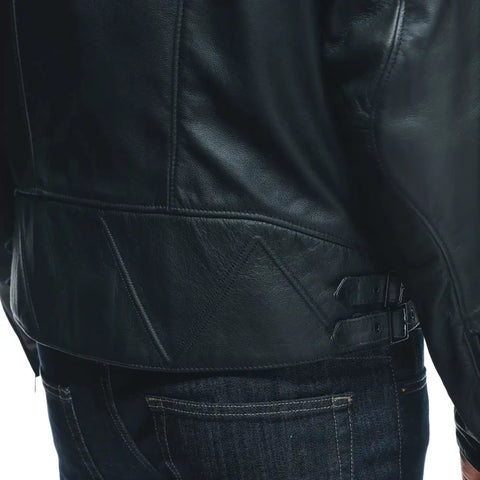 Chamarra de Piel Dainese Chiodo Black