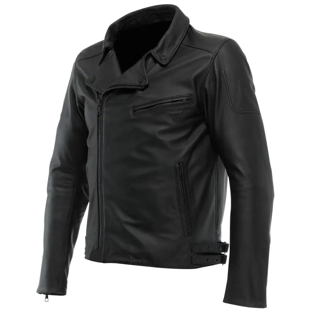 Chamarra de Piel Dainese Chiodo Black