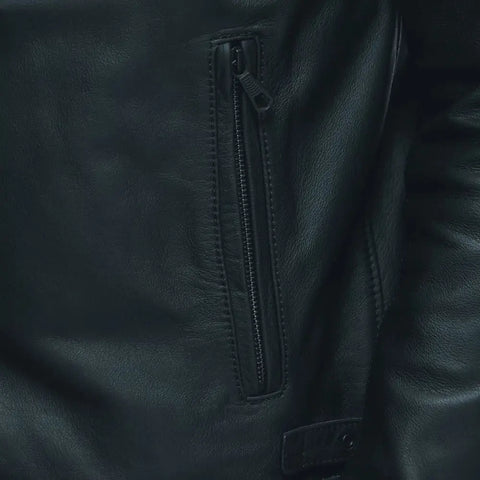 Chamarra de Piel Dainese Chiodo Black