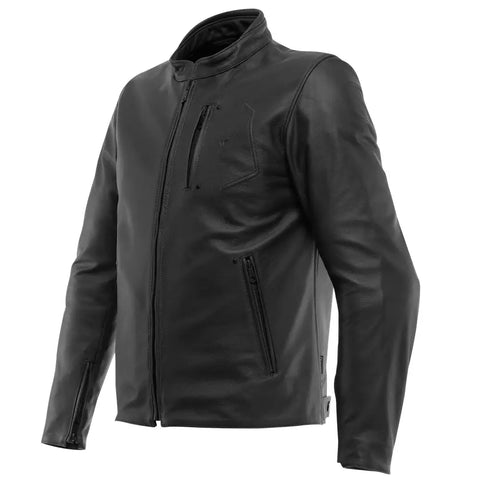 Chamarra de Piel Dainese Fulcro Black