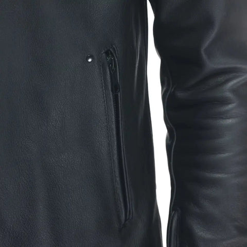 Chamarra de Piel Dainese Fulcro Black