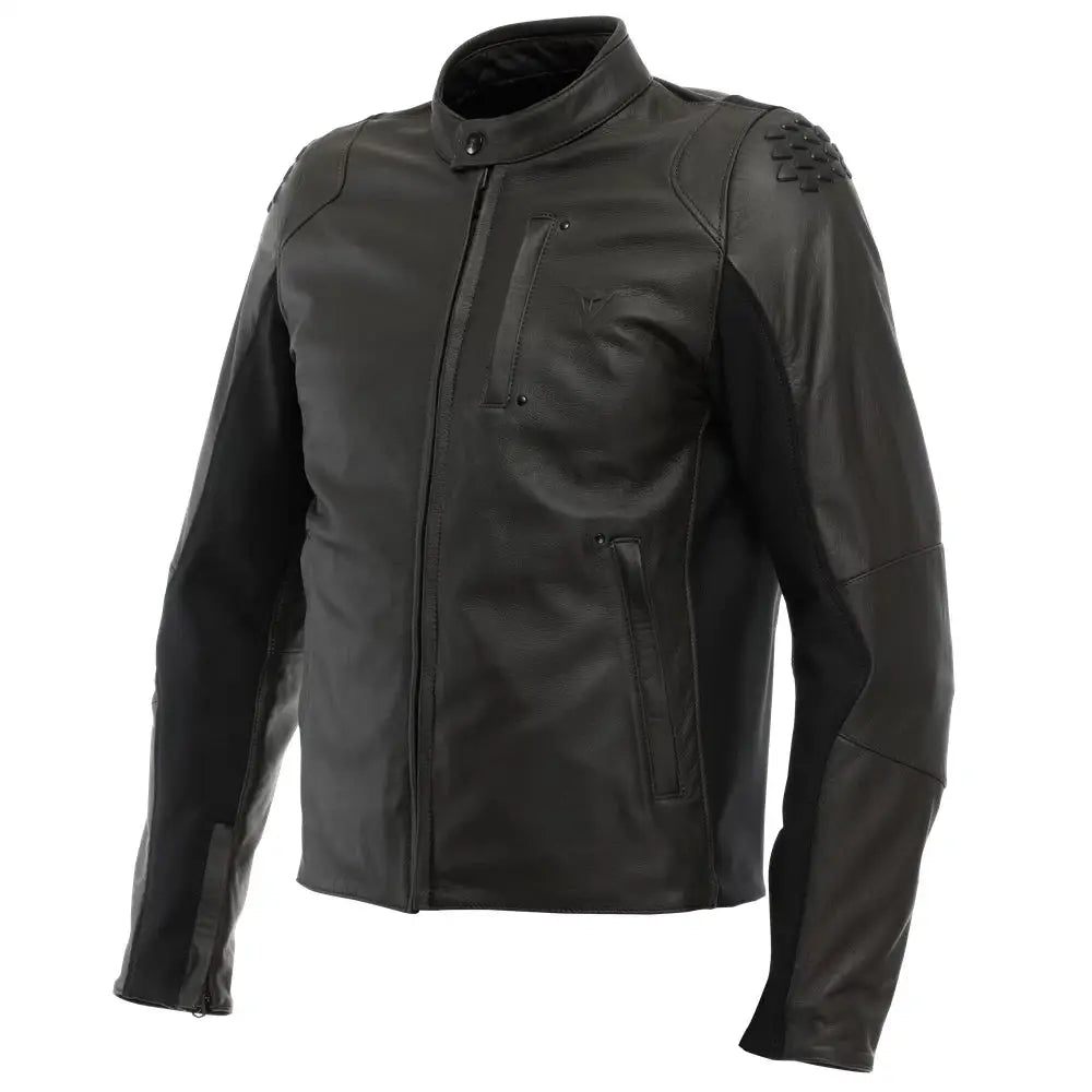 Chamarra de Piel Dainese Istrice Brown