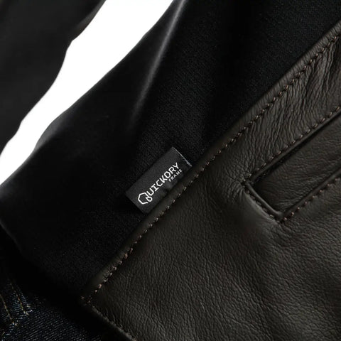 Chamarra de Piel Dainese Istrice Brown