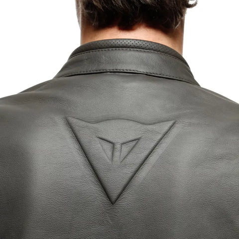 Chamarra de Piel Dainese Istrice Brown