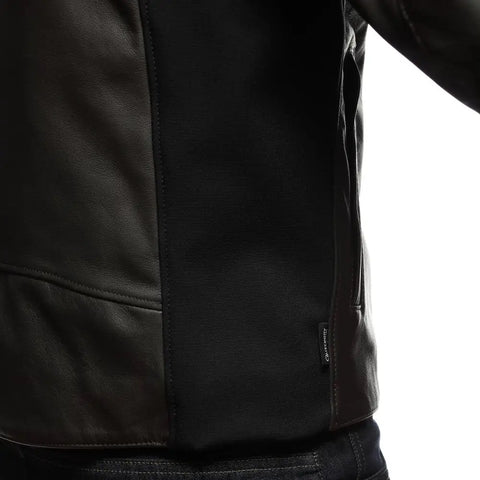 Chamarra de Piel Dainese Istrice Brown