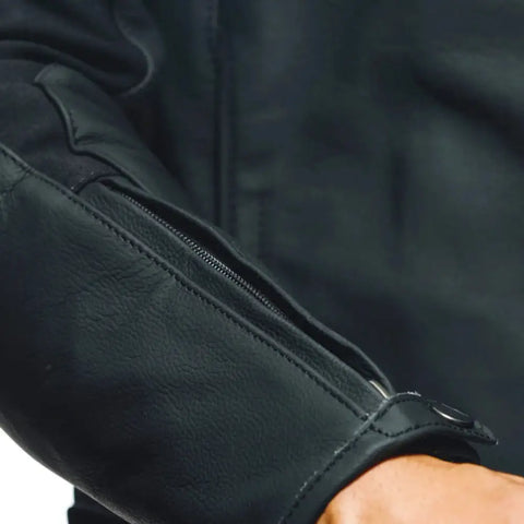 Chamarra de Piel Dainese Razon 2 Black