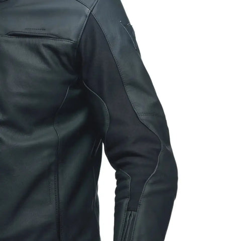 Chamarra de Piel Dainese Razon 2 Black