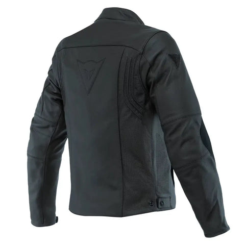 Chamarra de Piel Dainese Razon 2 Perforada Black