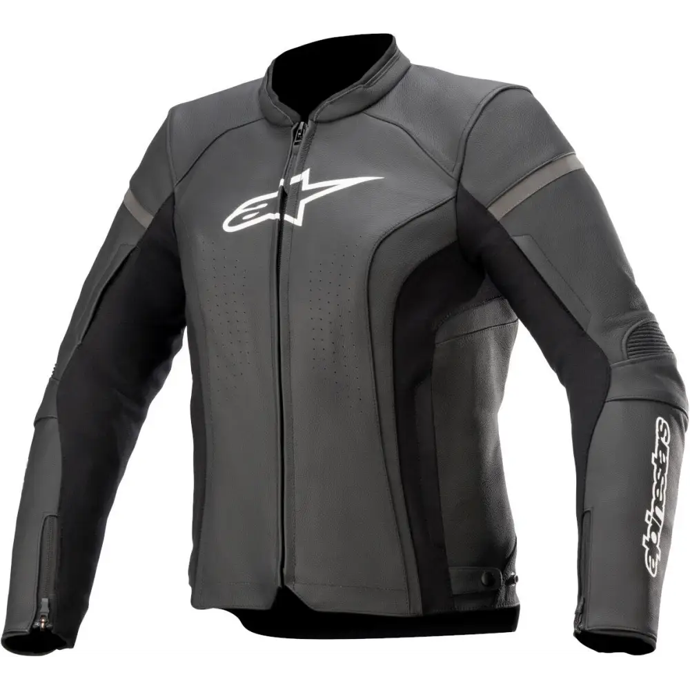 Chamarra de Piel para Mujer Alpinestars Stella Kira V2 Black