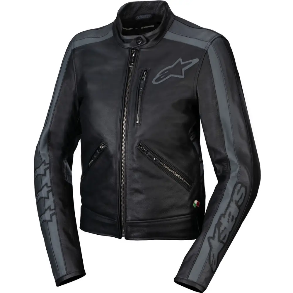 Chamarra de Piel para Mujer Alpinestars Stella Dyno Black