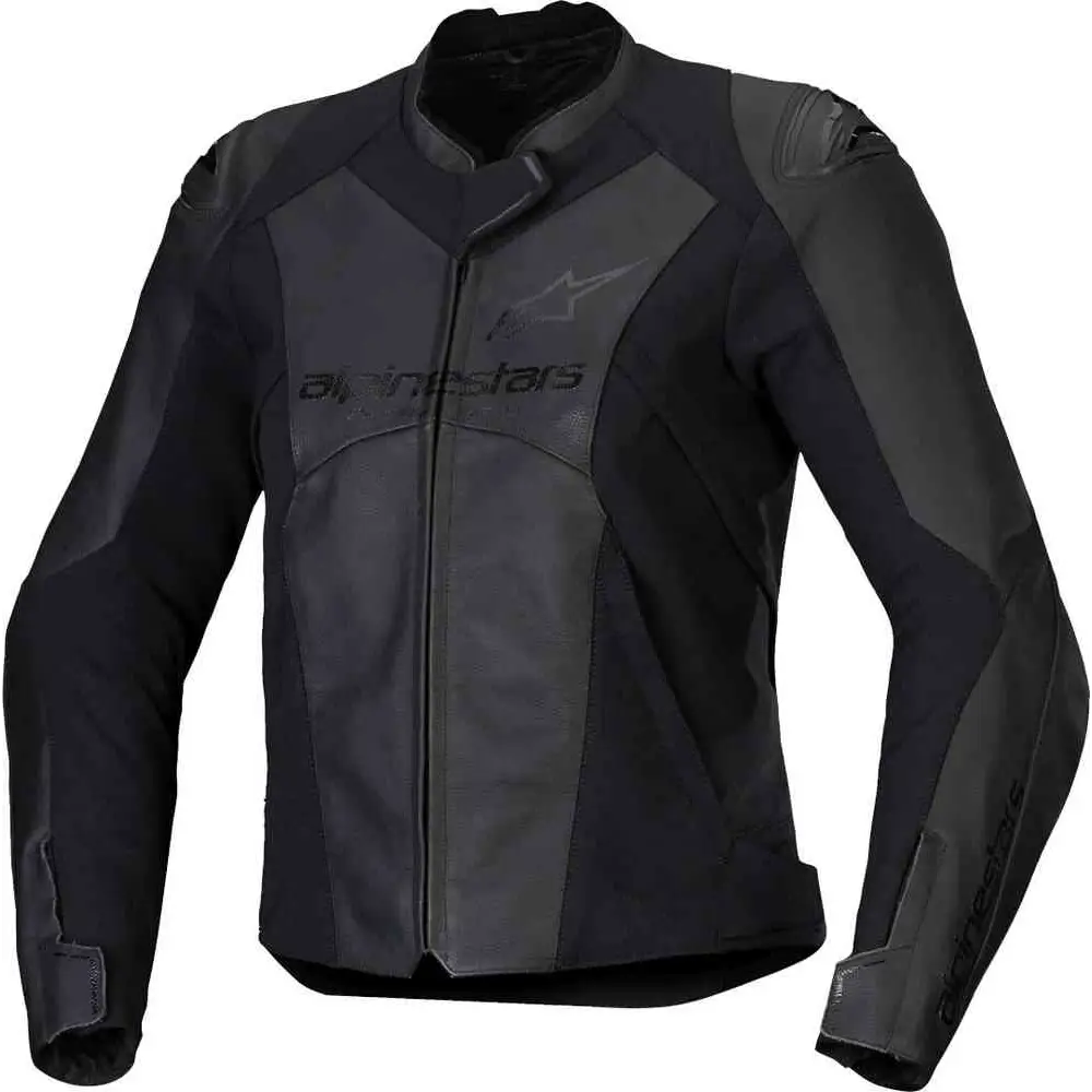 Chamarra de Piel para Mujer Alpinestars Stella Faster V3 Black/Black