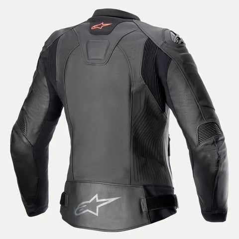 Chamarra de Piel para Mujer Alpinestars Stella GP Plus V4 Black/Black