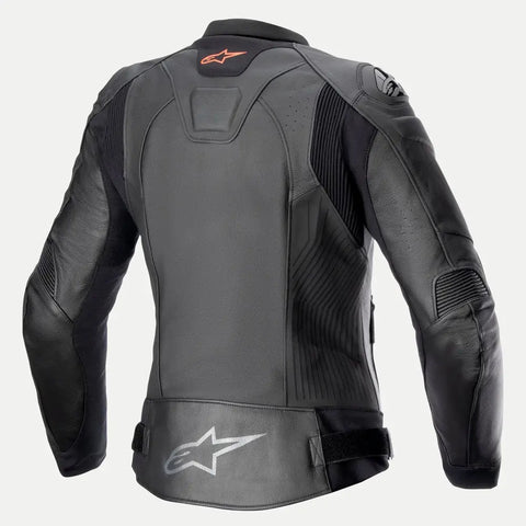 Chamarra de Piel para Mujer Alpinestars Stella GP Plus V4 Black/Black