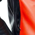 Chamarra de Piel para Mujer Dainese Racing 4 Black/Fluo-Red
