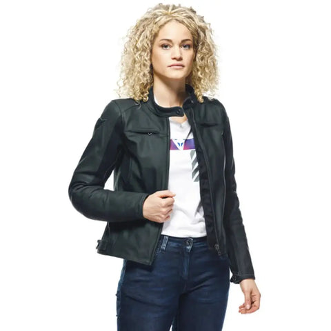 Chamarra de Piel para Mujer Dainese Razon 2