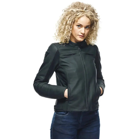 Chamarra de Piel para Mujer Dainese Razon 2