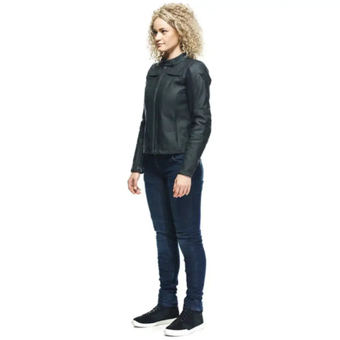Chamarra de Piel para Mujer Dainese Razon 2