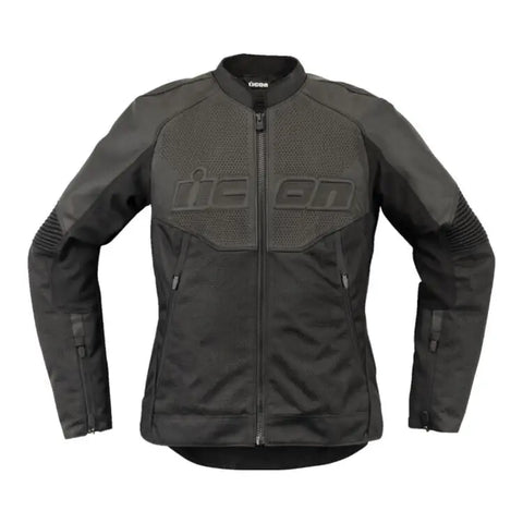 Chamarra de Piel para Mujer Icon Overlord 3 Black