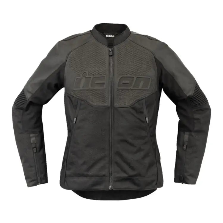 Chamarra de Piel para Mujer Icon Overlord 3 Black