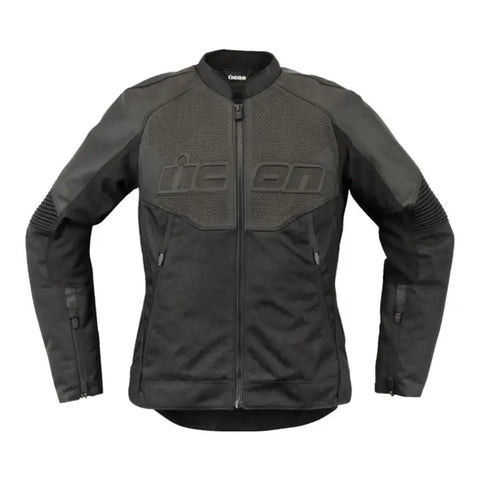 Chamarra de Piel para Mujer Icon Overlord 3 Black