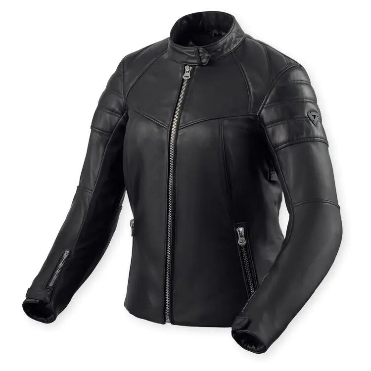 Chamarra de Piel para Mujer REV'IT! London Black