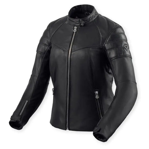Chamarra de Piel para Mujer REV'IT! London Black