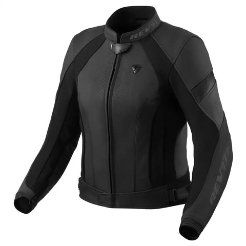 Chamarra de Piel para Mujer REV'IT! Xena 4 Black/Anthracite