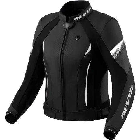 Chamarra de Piel para Mujer REV'IT! Xena 4 Pro Black/White