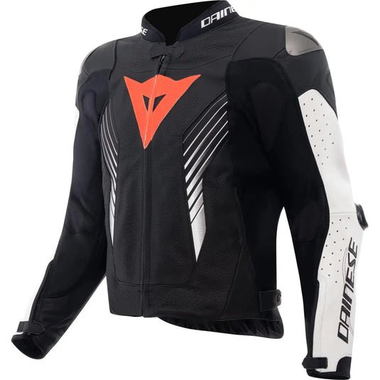 Chamarra de Piel Perforada Dainese Super Speed 5