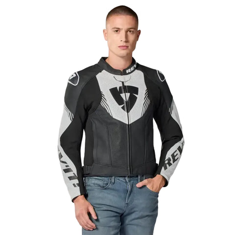 Chamarra de Piel REV’IT! Argon 3 Black/Anthracite