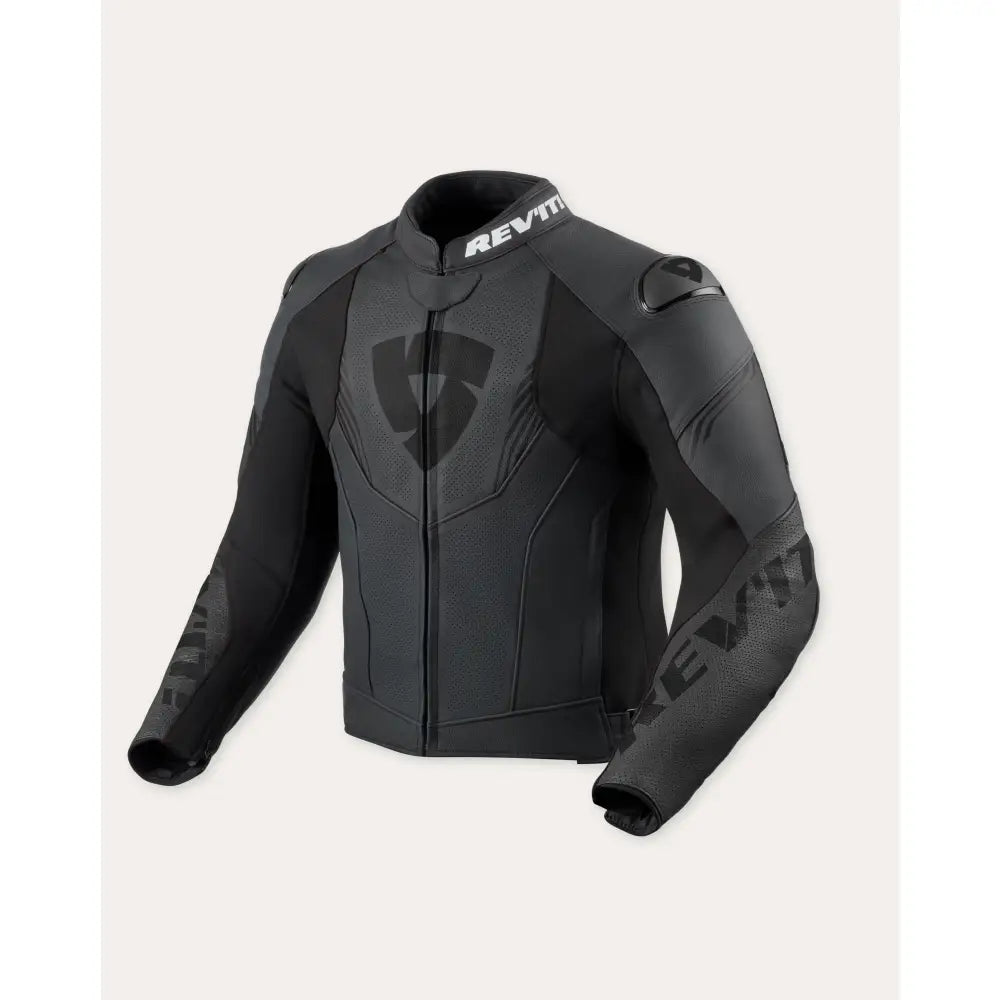 Chamarra de Piel REV’IT! Argon 3 Black/White