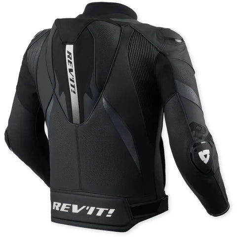 Chamarra de Piel REV'IT! Hyperspeed 3 Pro Black/Anthracite