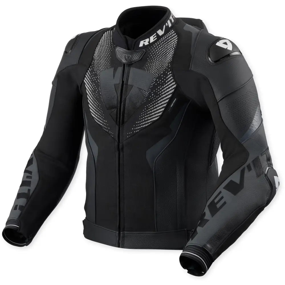 Chamarra de Piel REV'IT! Hyperspeed 3 Pro Black/Anthracite