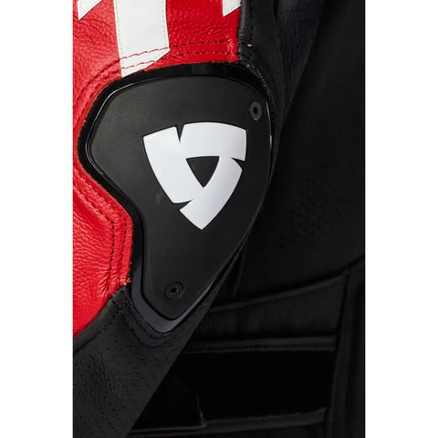 Chamarra de Piel REV'IT! Hyperspeed 3 Pro Black/Red