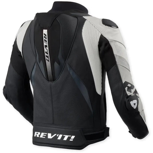 Chamarra de Piel REV’IT! Hyperspeed 3 Pro Black/White