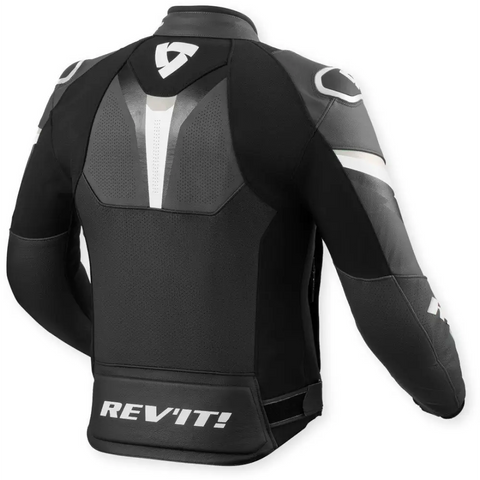 Chamarra de Piel REV’IT! Quantum 3 Black/Anthracite