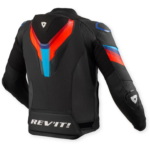 Chamarra de Piel REV’IT! Quantum 3 Pro Black/Blue