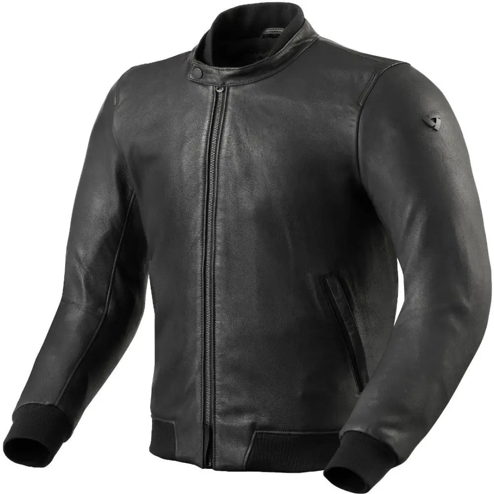 Chamarra de Piel REV'IT! Travon Black