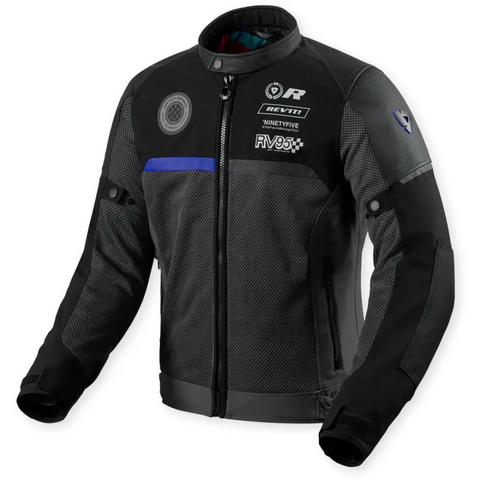 Chamarra Ventilada REV'IT! Swiftblade, Black/Blue