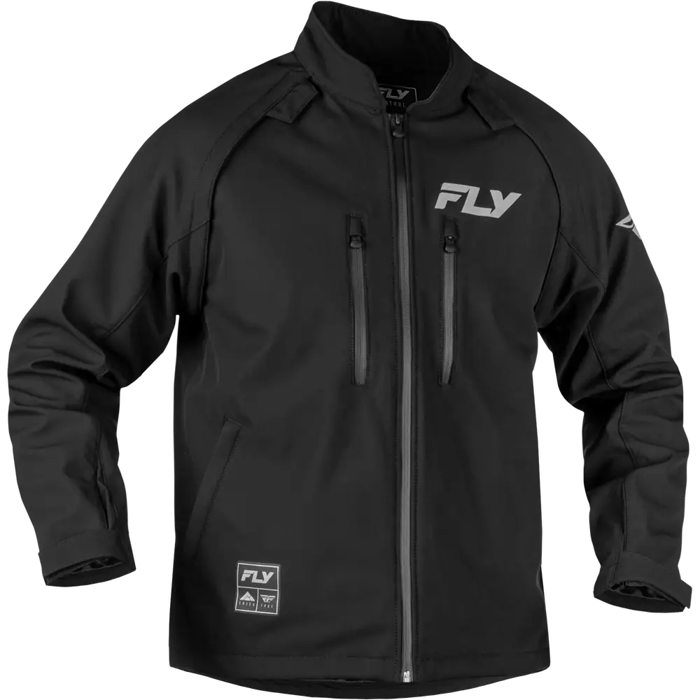 Chamarra Fly Racing Patrol Black/Grey