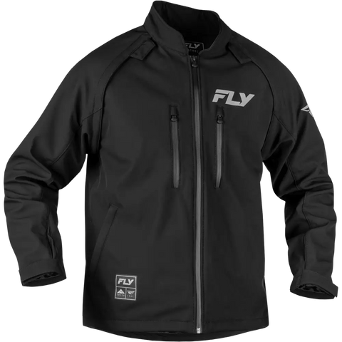 Chamarra Fly Racing Patrol Black/Grey