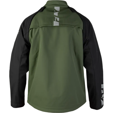 Chamarra Fly Racing Patrol Forest Green/Black