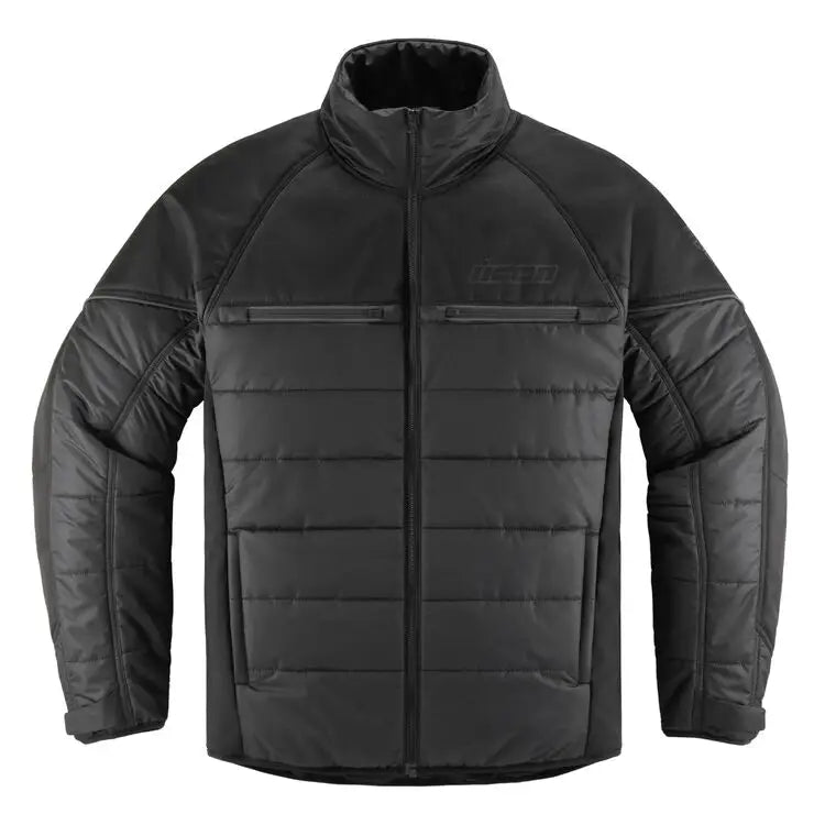 Chamarra Icon Ghost Puffer Black