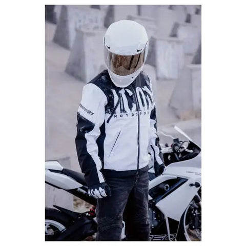 Chamarra Icon Merc3 Anomaly White
