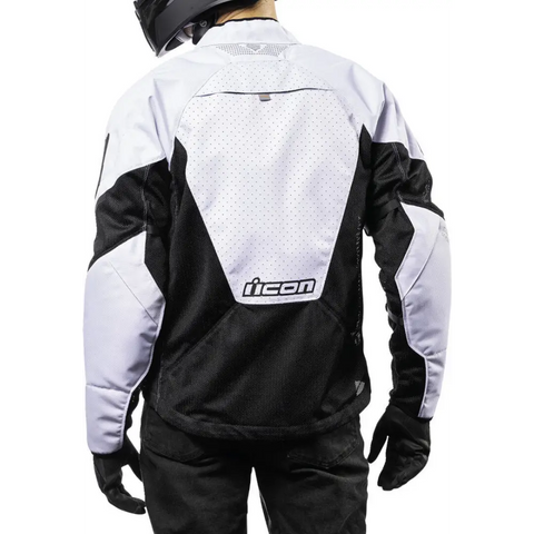 Chamarra Icon Mesh AF™ White